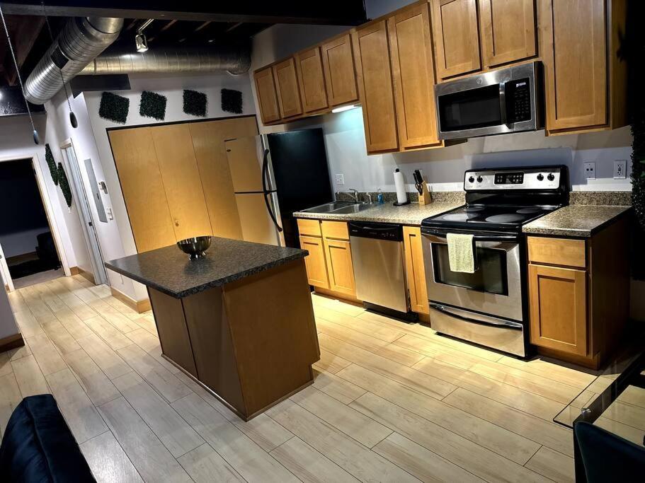 Serene Living Downtown Stl Loft Сейнт Луис Екстериор снимка